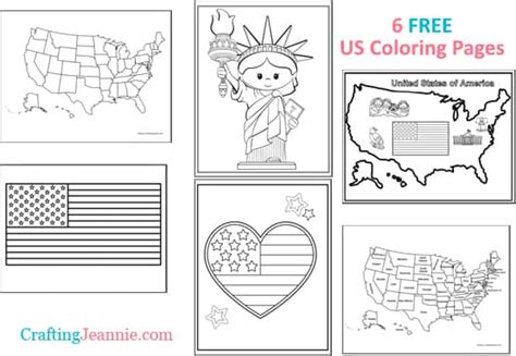 united states coloring pages  kids
