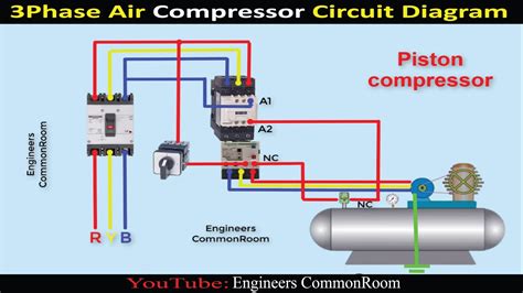 air compressor wiring  phase