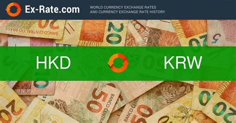 dollars hkd  krw    foreign exchange rate  today