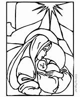 Jesus Coloring Baby Pages Christmas Printable Getcolorings Color Child sketch template
