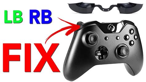 xbox  controller lb rb bumper repair youtube