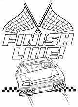 Coloring Race Pages Car Finish Line Cars Printable Jeff Gordon Racing Drawing Nascar Color Dale Earnhardt Getdrawings Rocks Track Getcolorings sketch template