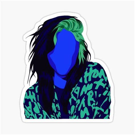 billie eilish stickers  sale billie eilish billie stranger  tattoo