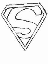Superman Coloring Pages Sheets Printable Emblem Print sketch template
