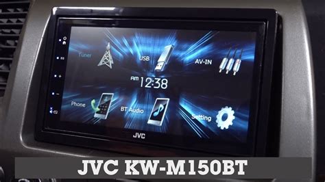 jvc kw mbt display  controls demo crutchfield video youtube