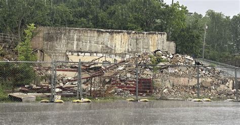 shadow rock lodge dangerous building left  rubble news