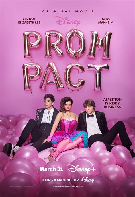 poster  trailer  prom pact starring peyton elizabeth lee ramas