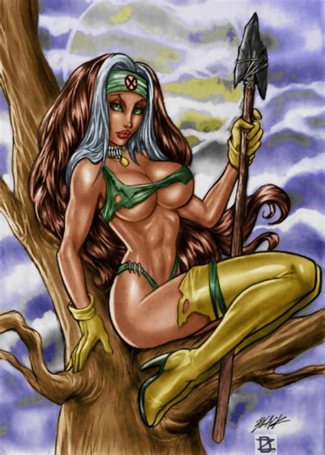 Savage Land Beauty Rogue Sexy Mutant Images Luscious