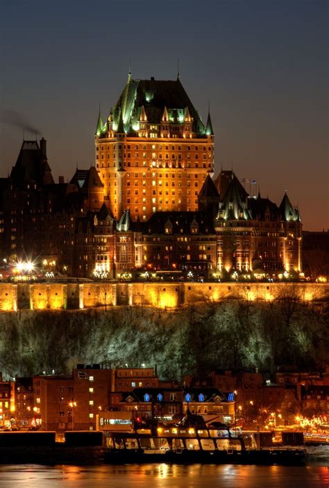 Le Chateau Frontenac Hotel ~ Quebec City Canada Old Quebec Quebec