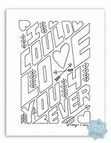 Coloring Pages Printable Color Forever True Adult Husband Colouring Books Print Wife Boyfriend Valentine Kids Sheets Quotes Getcolorings Quote Book sketch template