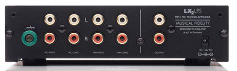lx hpalps headphone  phono amps  musical fidelity  audiophile man