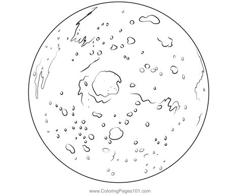 mars coloring page  kids  planets printable coloring pages