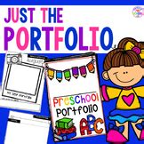 preschool portfolio cover teaching resources tpt