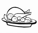 Meal Coloring Pages Kids Designlooter Thanksgiving 454px 88kb sketch template