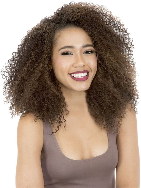 afro hairstyle curly brown color hair wigs