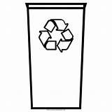 Lixeira Reciclagem Lixo Recycle Ultracoloringpages sketch template