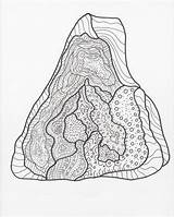 Geode Coloring Zentangle Crystal Doodle Choose Board Coloringpage Coloringbook Books Zendoodle Pages sketch template