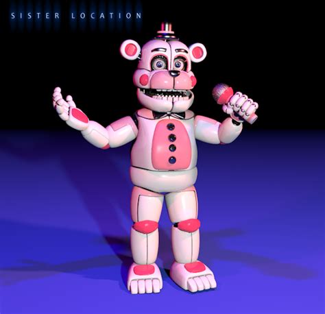 C4d Prototype Funtime Freddy Remake By Smiley Facade