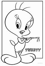 Coloring Pages Tweety Kids Cool2bkids Bird Color Printable Visit Sheets sketch template