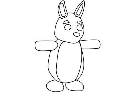 kangaroo  adopt    hatched   aussie egg coloring page