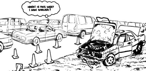 car accident diagram coloring pages