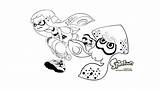 Splatoon Inkling Squid Coloriage Ausmalbilder Orig07 Scribblefun Colorier Malvorlagen Jungen Ausmalen Shenouda Ninjago Enregistrée Ausdrucken Nintendo Drucken sketch template