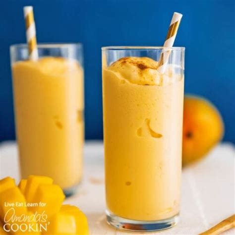 mango lassi smoothie how to make mango lassi amanda s