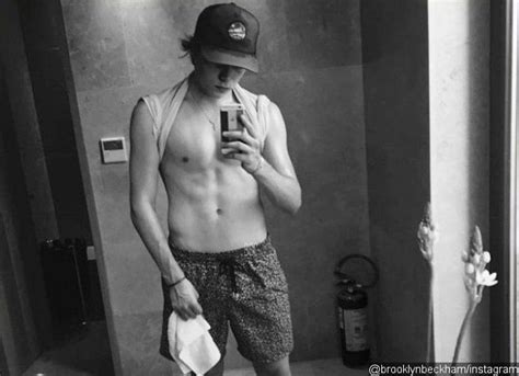 His hairy abs