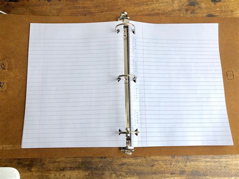 binder    large notebook binder simple minimalist etsy