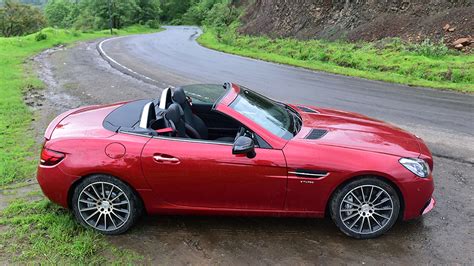 mercedes benz slc   amg exterior car  overdrive