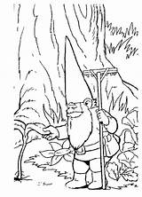 Gnome Coloring Pages Garden David Getcolorings Checking Getdrawings Popular sketch template