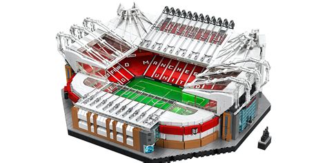 lego manchester united stadium debuts   pieces totoys