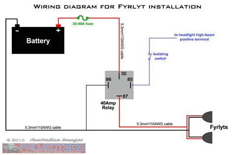 wiring diagram  fog lights  relay organicid
