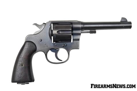 caliber double action  military revolvers firearms news