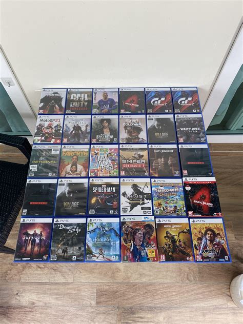 ps games collection video gaming video games playstation  carousell
