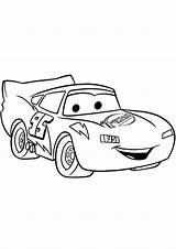 Coloring Disney Mcqueen Pages Car Lightning Drawing Cars Race Kids Print Color Easy Coloriage Monster Drawings Sheets Printable Funny Game sketch template