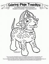 Fire Coloring Pages Prevention Safety Dog Sparky Color Week Kids Printable Print Tuesday Health Template Year Dulemba Month Choking Big sketch template