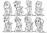 Patrol Paw Marshall Coloring Pages Printable Getcolorings Color Print sketch template