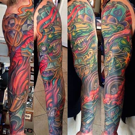 59 Best Images About Hotrod Tattoos On Pinterest Tattoo Half Sleeves