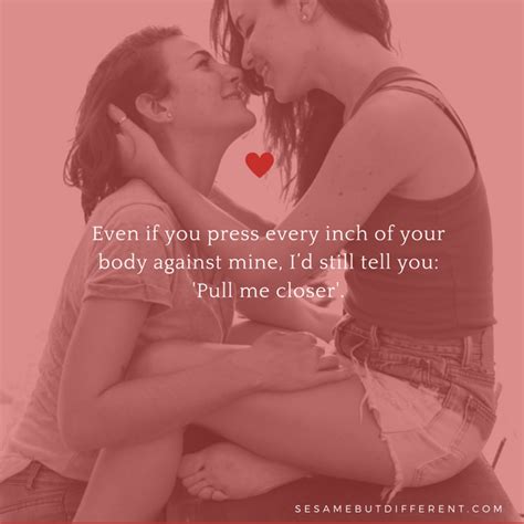 50 Most Romantic And Heartwarming Lesbian Love Quotes Sesame But Different
