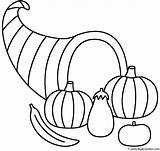 Plenty Horn Coloring Thanksgiving Pages Gourd Horns Autumn Fall Printable Print Template Getcolorings Getdrawings Drawings 1142 52kb sketch template