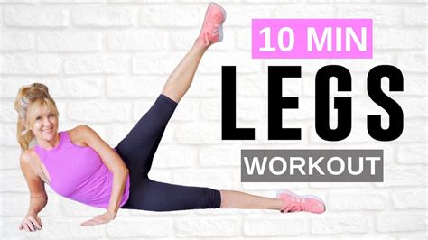10 Minute Legs Workout For Women Over 50 Indoor Workout Youtube