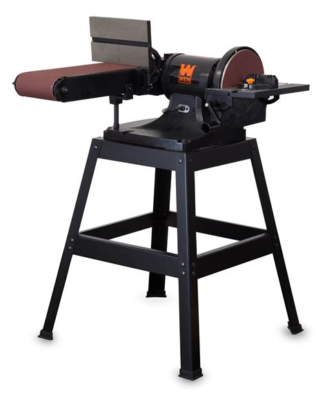 Wen 6 X 48 Inch Belt And 9 Inch Disc Sander With Stand