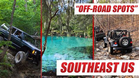 top  offroad  trails   southeast youtube