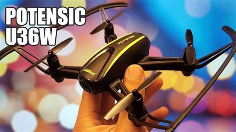 potensic drone uw  control remoto vuelo de prueba youtube