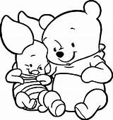Pooh Winnie Coloring Pages Baby Piglet Cute Drawing Pig Color Drawings Whinney Getcolorings Cartoon Printable Incredible Print Clipartmag Getdrawings Winni sketch template