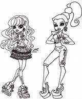Coloring Pages Monster High Gigi Twyla Printable Sheet Sheets Birthday Print Colouring Printables Dolls Color Hundred Almost Below Look Will sketch template