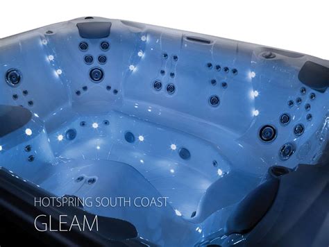 The Gleam Hot Tub From Hotspring South Coast Illuminated