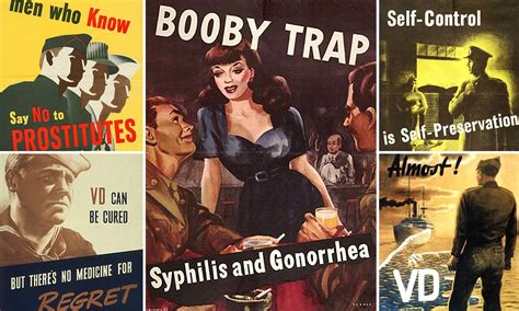 she may look clean but 1940s anti std posters warn soldiers of