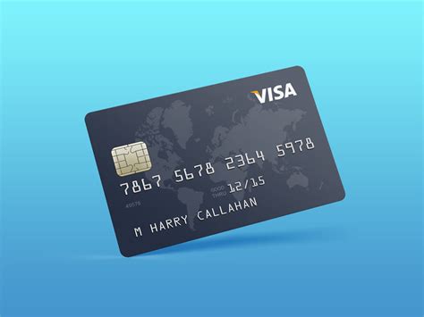 credit card mockup fluxes freebies